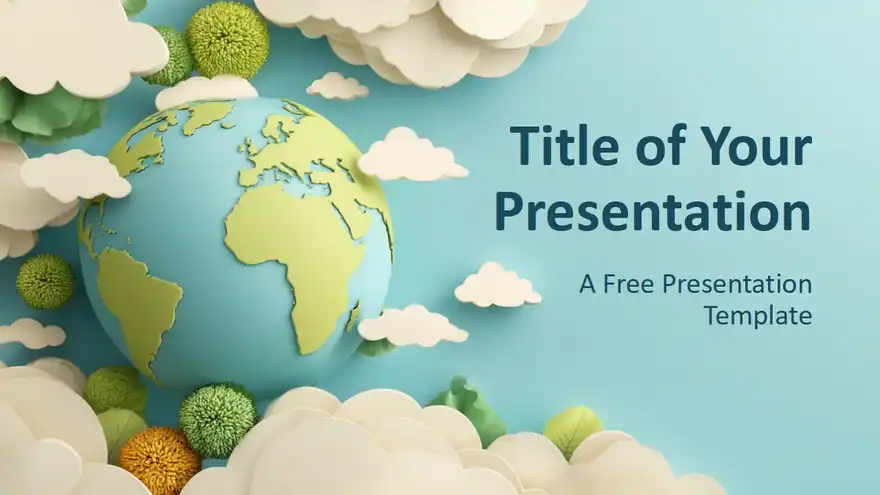 Paper Globe Template
