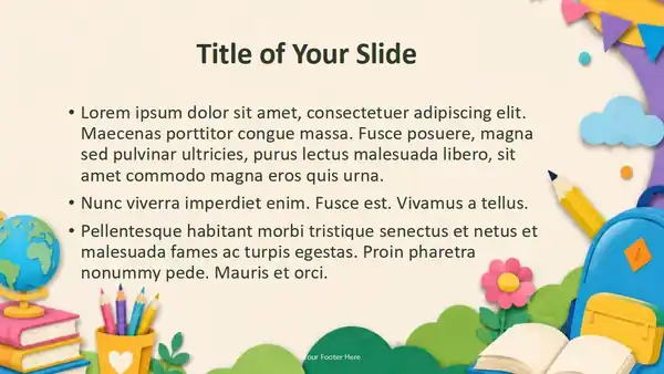 Playful Learning Template