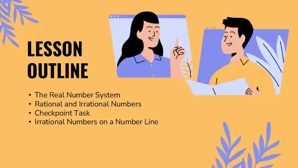 Rational and Irrational Numbers Lesson for Middle School