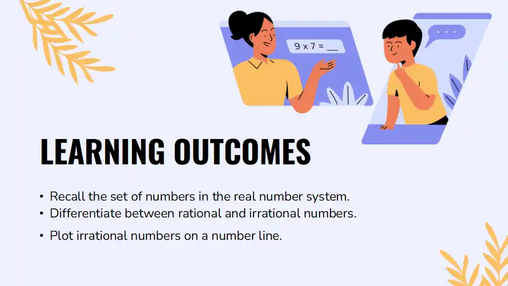 Rational and Irrational Numbers Lesson for Middle School
