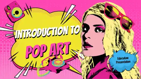Retro Introduction to Pop Art Lesson