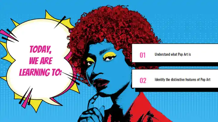 Retro Introduction to Pop Art Lesson