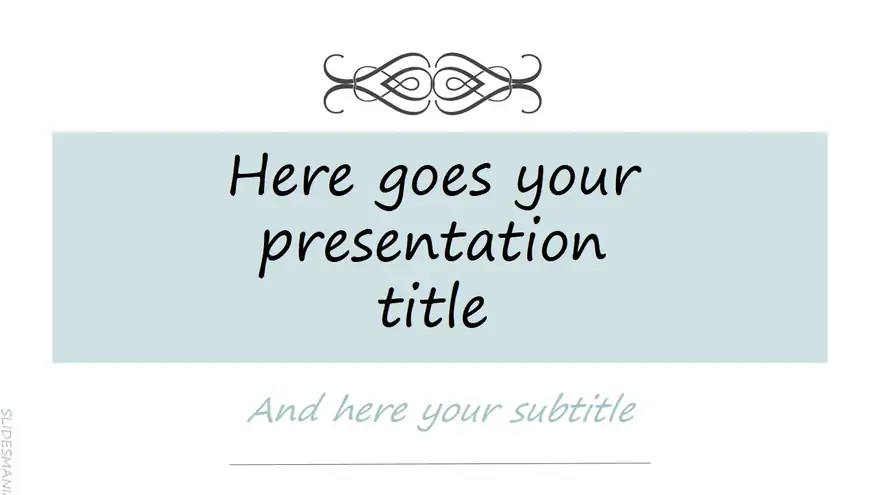 Rochester Free Elegant Template for Google Slides or pptx