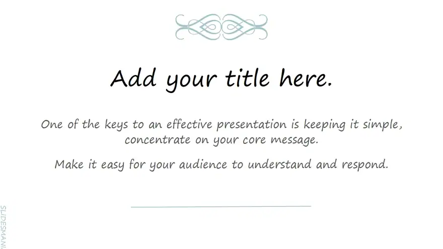 Rochester Free Elegant Template for Google Slides or pptx