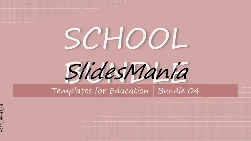 School Bundle 04. Templates for education.