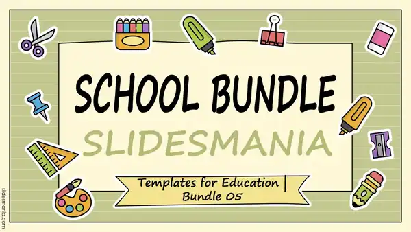 School Bundle 05. Templates for education.