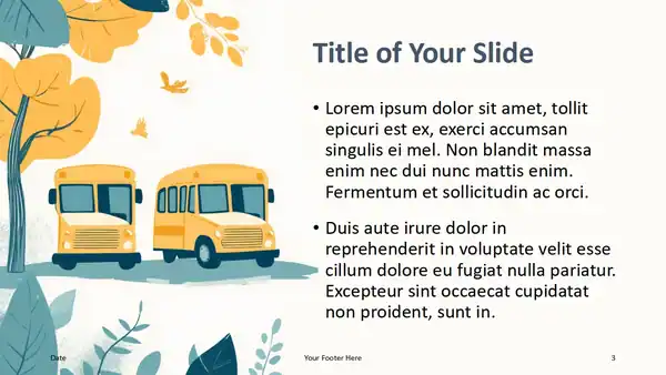 School Journey Template