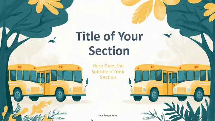 School Journey Template