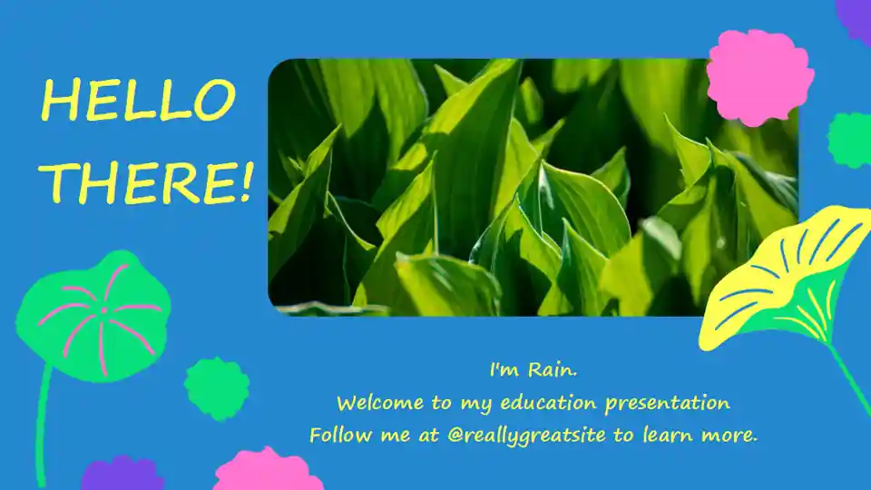 Science Subject for Elementary School Plants Slides