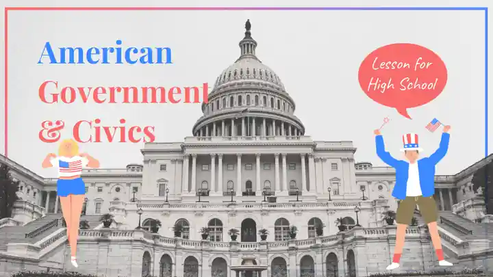 Simple American Government and Civics Lesson for High School