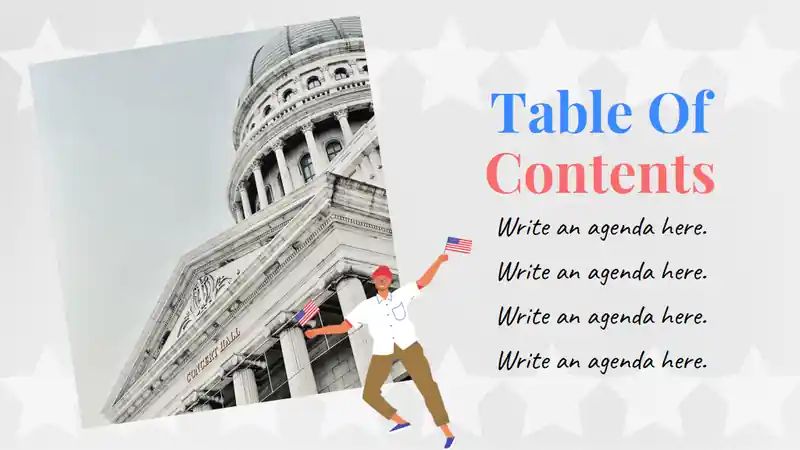 Simple American Government and Civics Lesson for High School