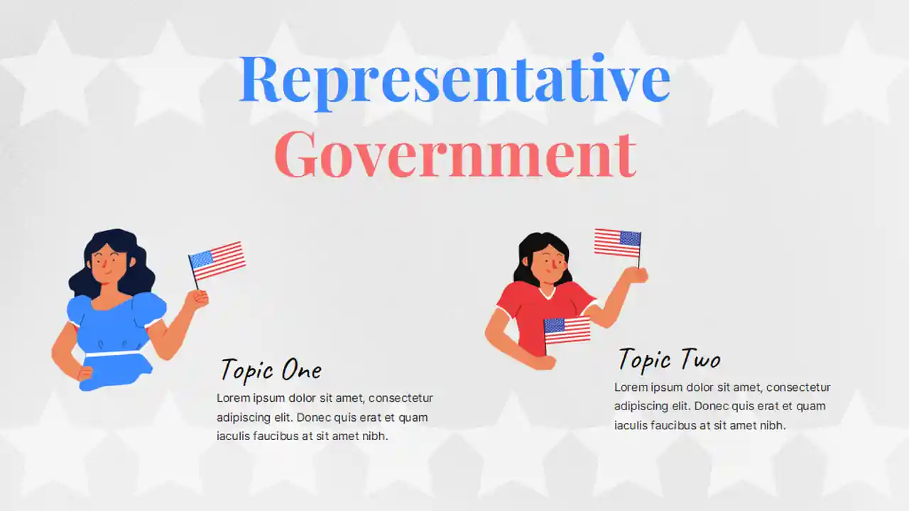Simple American Government and Civics Lesson for High School