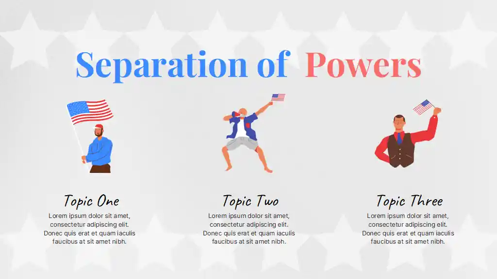Simple American Government and Civics Lesson for High School