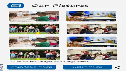 Smartphone app interactive template.