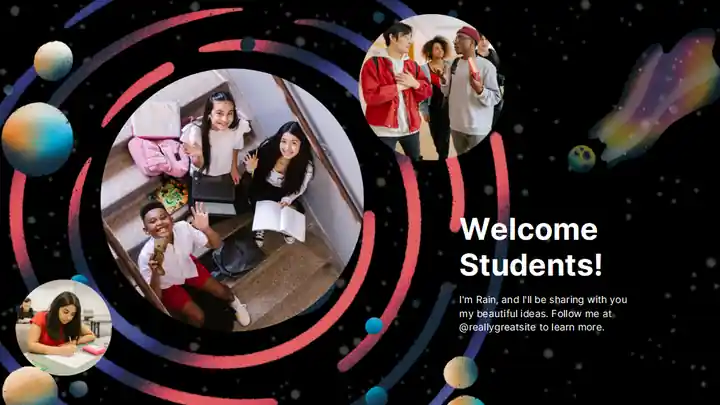 Space Illustrative Lesson Plan for High School Slides