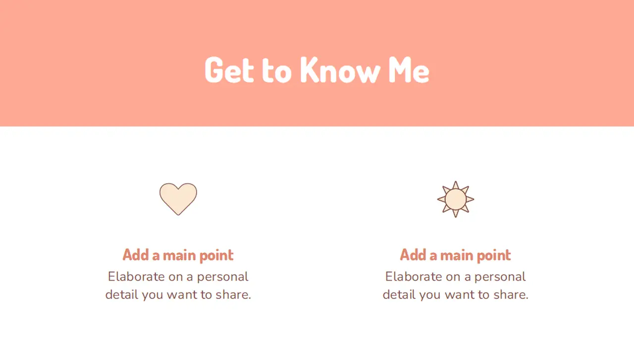Student about me Slides