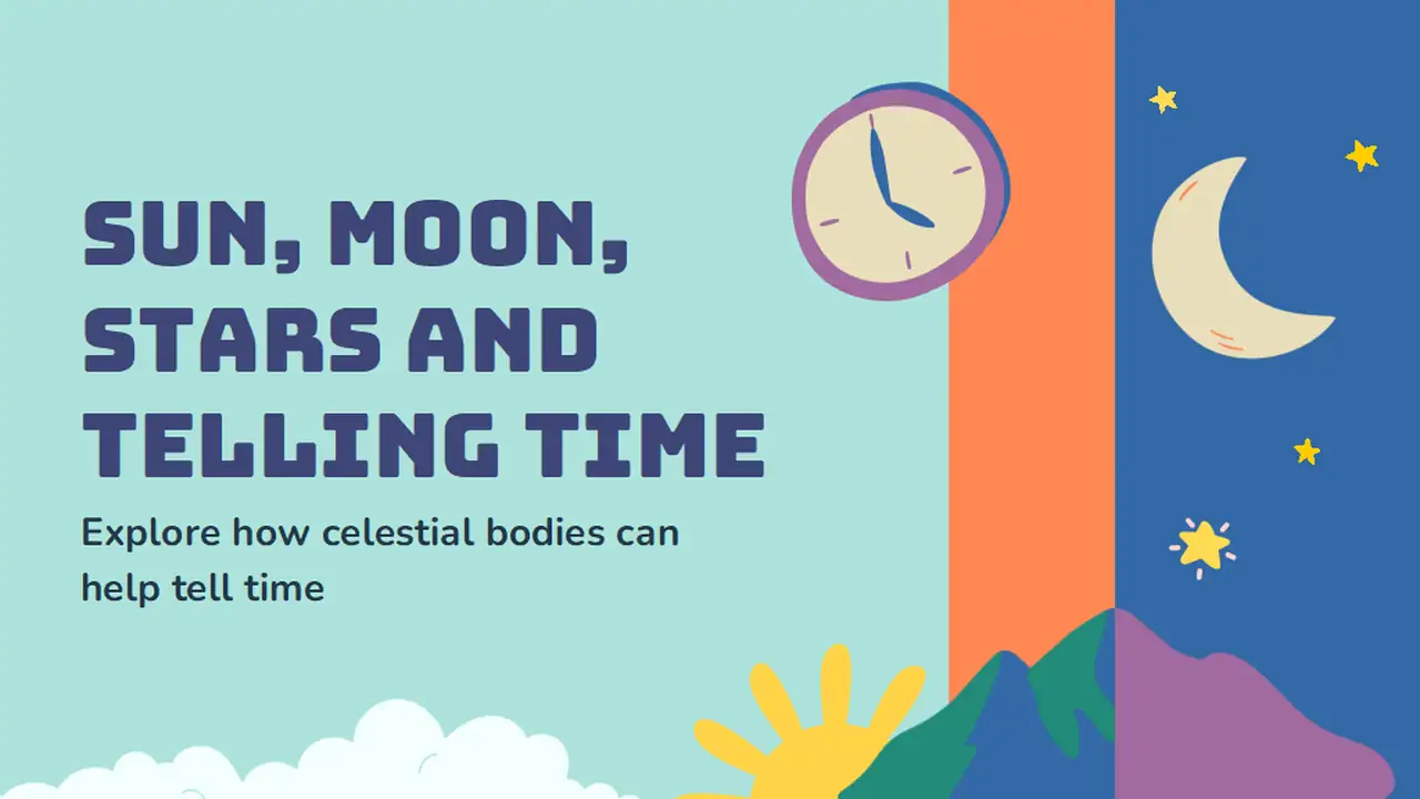 Sun, Moon, and Stars Lesson for Pre-School