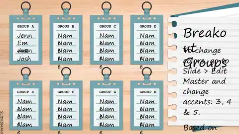 Welcome to Class – Breakout Groups template – Coffee Edition.