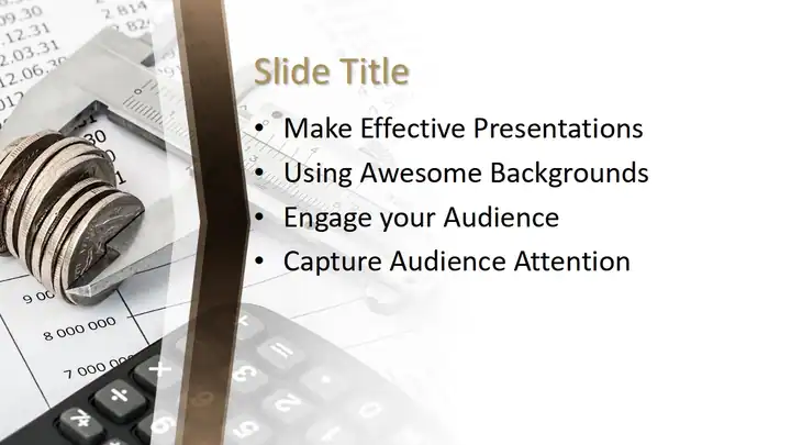 Free Calculator PowerPoint Template