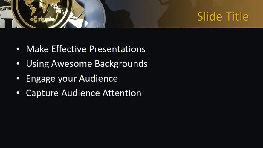 Free Digital Cryptocurrency PowerPoint Template
