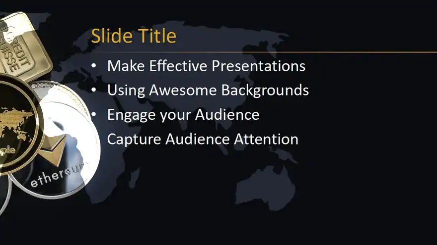 Free Digital Cryptocurrency PowerPoint Template