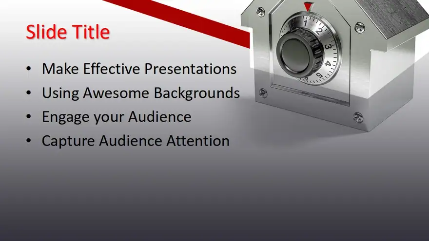 Free Home Safety PowerPoint Template