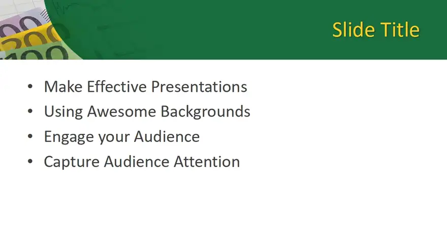 Free Market Trend Analysis PowerPoint Template