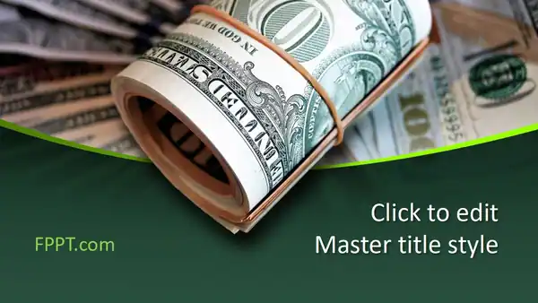 Free One Dollar PowerPoint Template