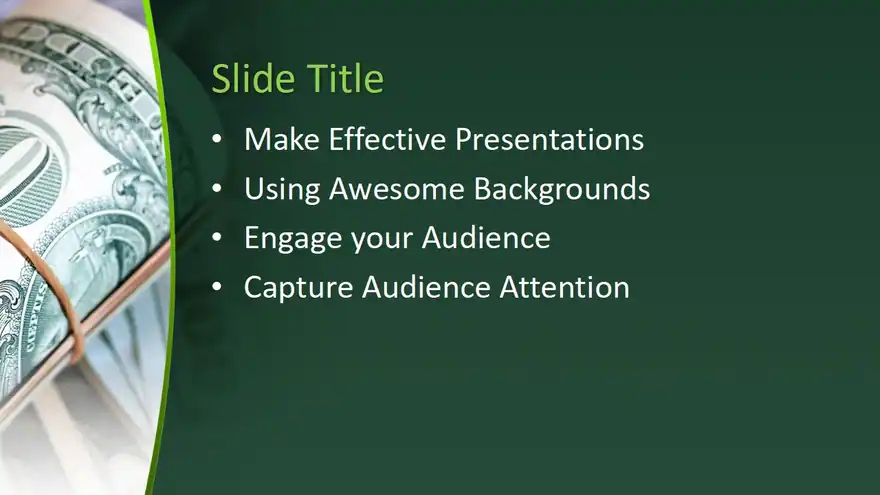 Free One Dollar PowerPoint Template