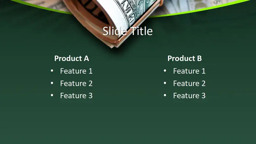 Free One Dollar PowerPoint Template