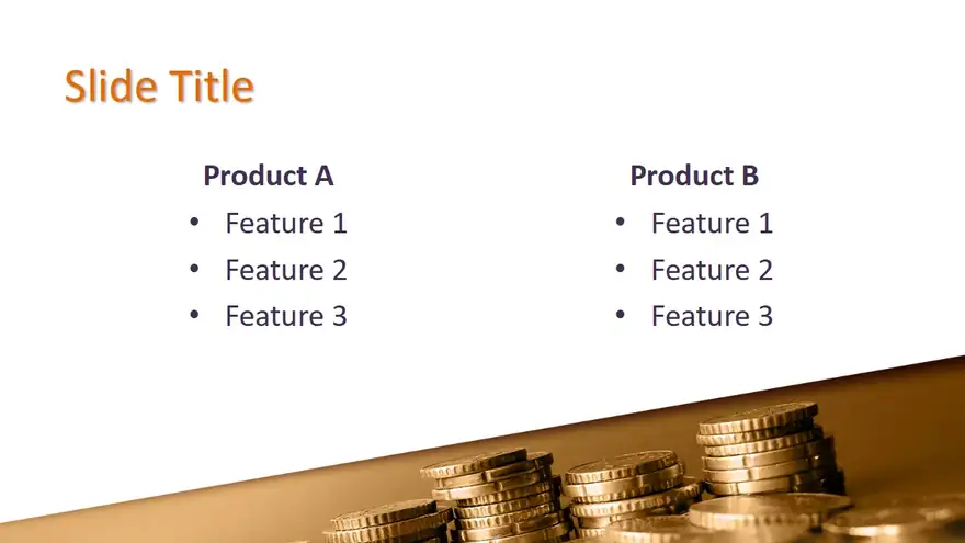 Free Piggy Bank PowerPoint Template