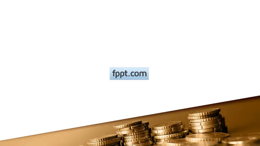 Free Piggy Bank PowerPoint Template