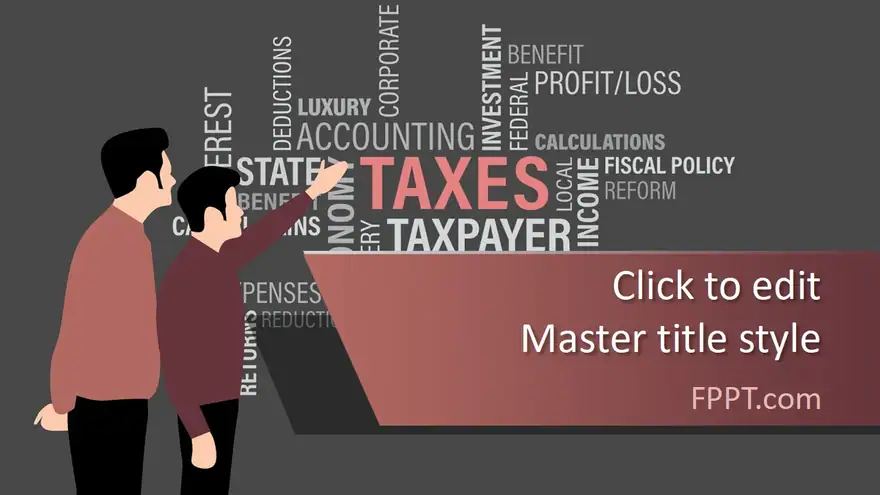 Free Taxes PowerPoint Template