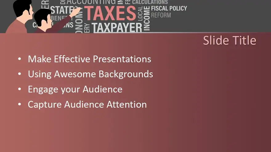 Free Taxes PowerPoint Template