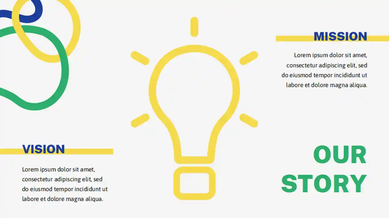 Minimal Doodle Nonprofit Brand Slides
