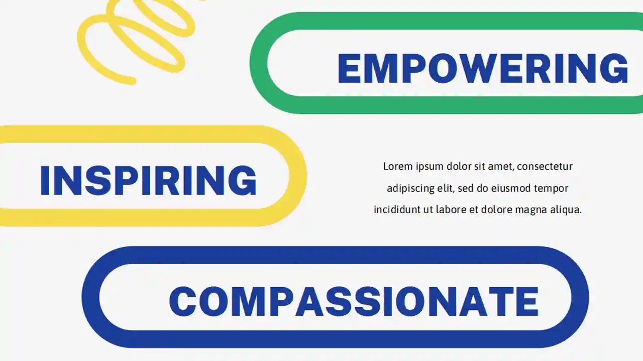Minimal Doodle Nonprofit Brand Slides