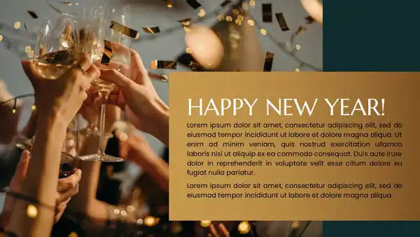 New Year Business Budget Planning Slides