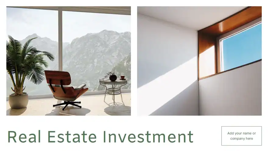Real Estate Investment Slides