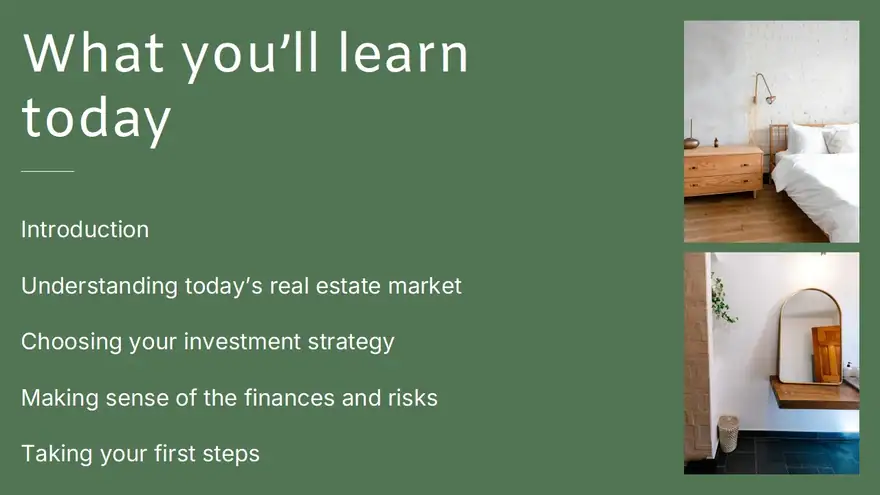 Real Estate Investment Slides
