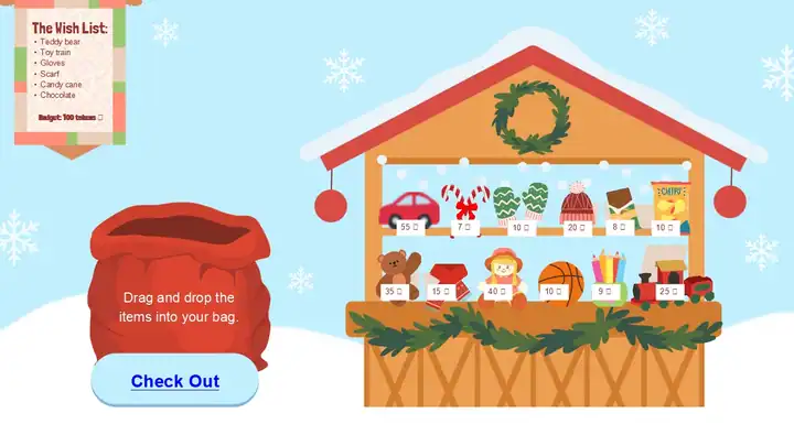 Santa’s Budget Helper Interactive Presentation