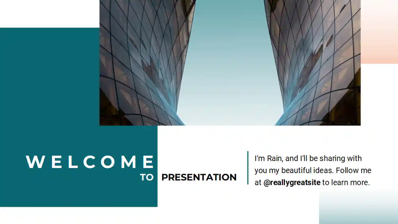 Simple and Formal Banking Proposal Slides