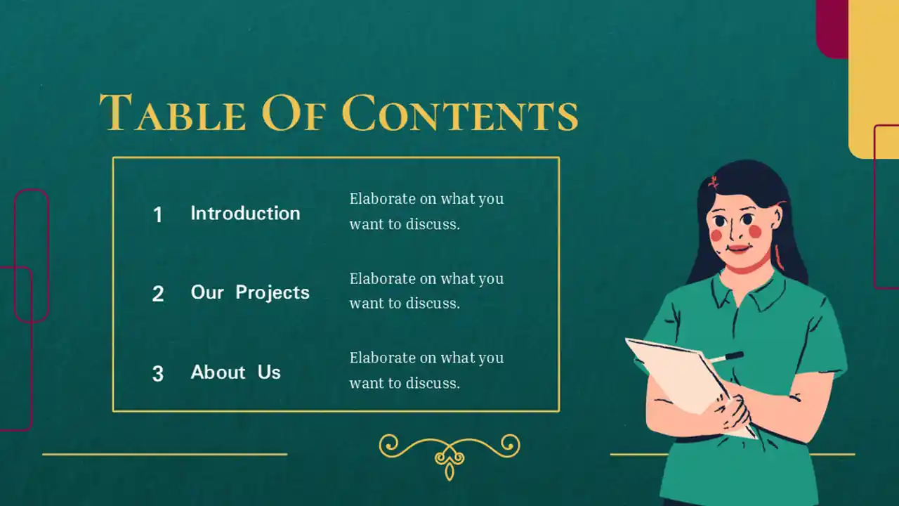 Simple International Banking Day Slides