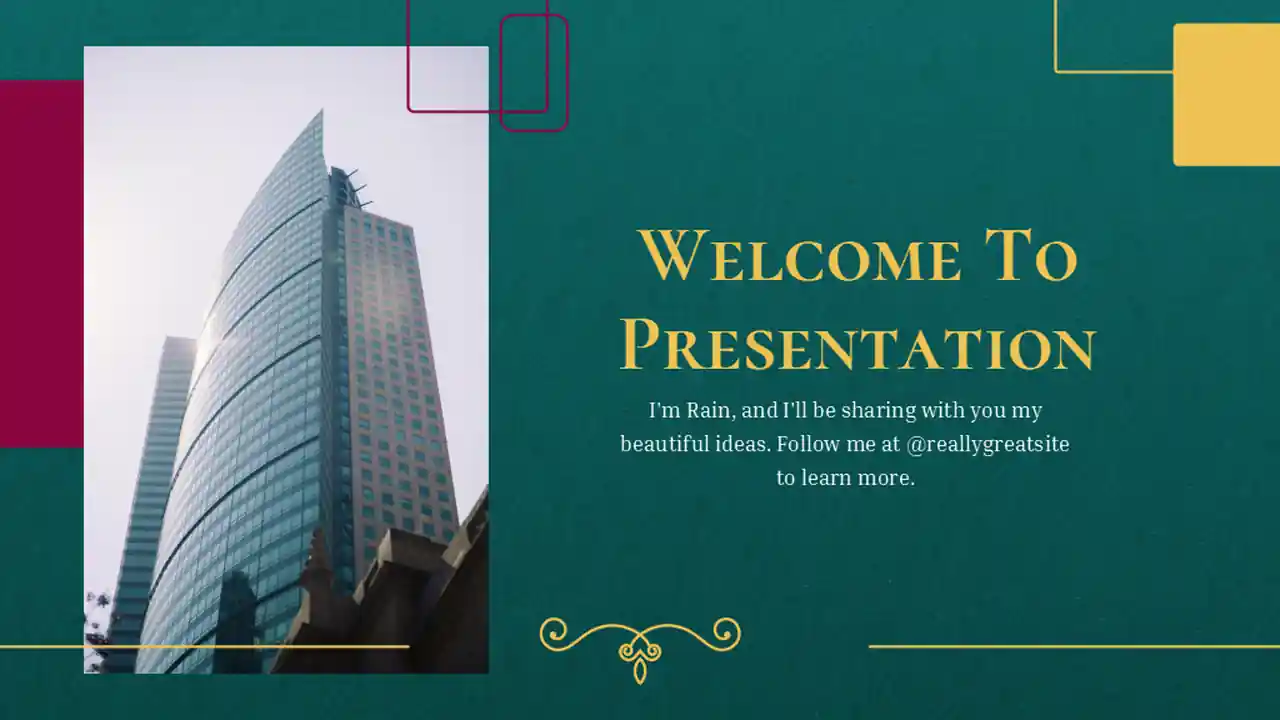 Simple International Banking Day Slides