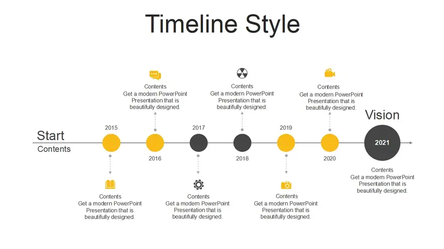 Small Nest Golden Egg PowerPoint Templates