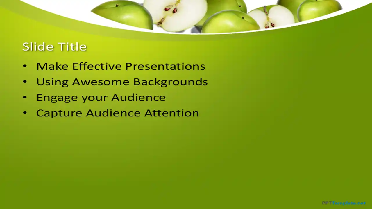 Free Health Fitness PPT Template