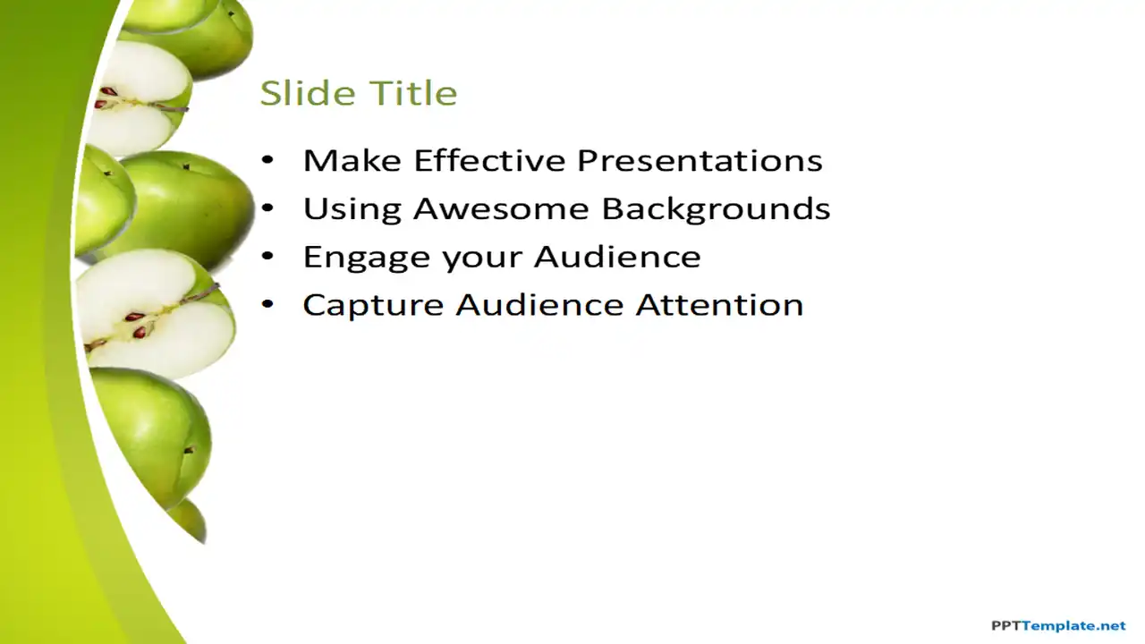 Free Health Fitness PPT Template