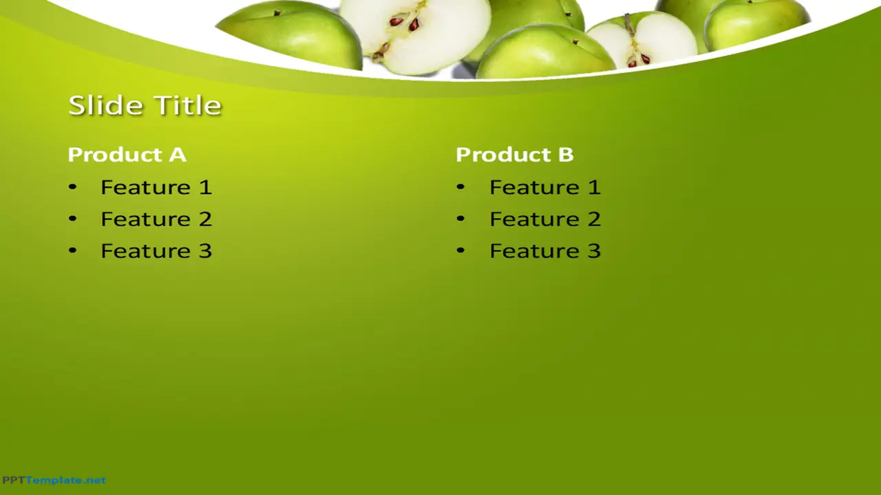 Free Health Fitness PPT Template