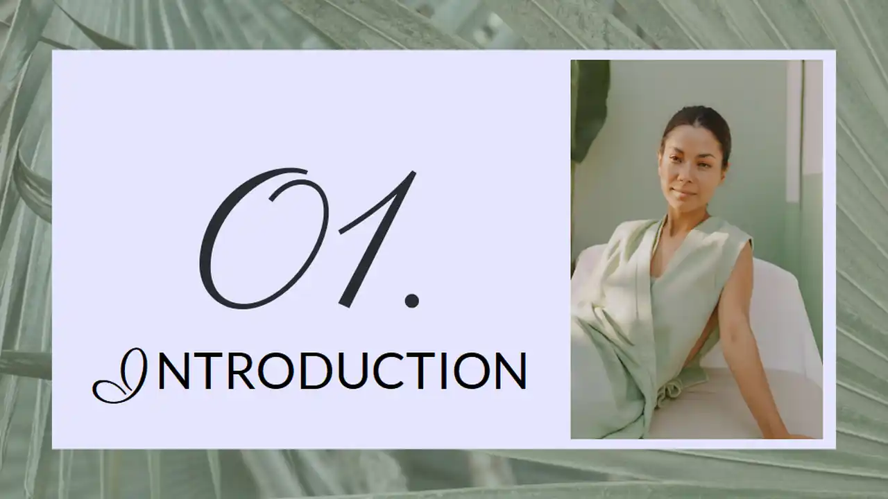 Beauty & Wellness Center Slides