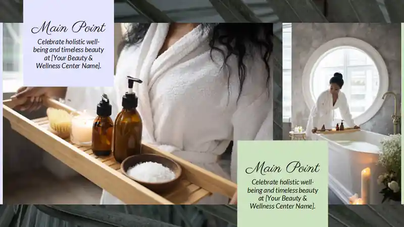 Beauty & Wellness Center Slides