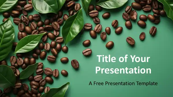 Coffee & Leaves Template